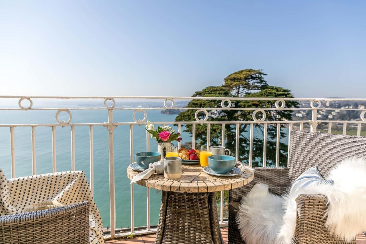 Wellswood Apartment - Sunny Apartment With Stunning Sea Views And Private Balcony Torquay Exterior foto